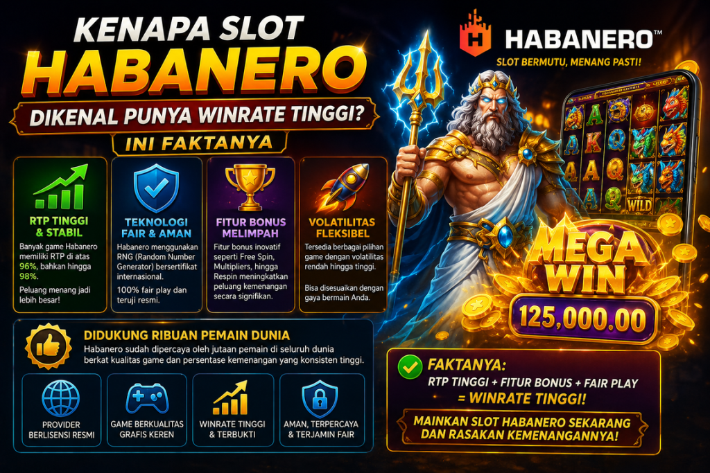 Kenapa Slot Habanero Dikenal Punya Winrate Tinggi? Ini Faktanya